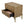 2 Drawer Nightstand With USB - Latte