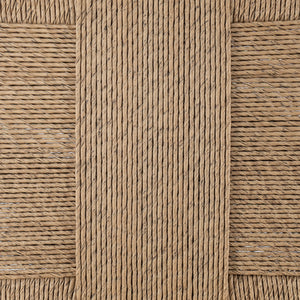 4 Pieces Natural Outdoor Bar Stool Solid Acacia Wood and Woven Wicker