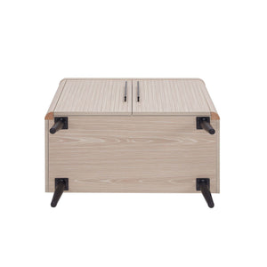 Jodie - Fluted Accent Cabinet - Oak