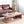 Rustic Solid Wood Coffee Table with Open Shelf – 47.2