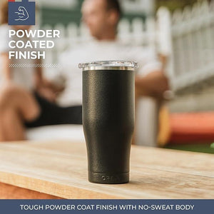 CHASER™ 27OZ TUMBLER with Lid for Hot and Cold Drinks, Insulated Stainless Steel - TRAPSKI