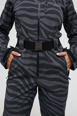 Noir Eclipse Ski Suit