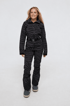 Chic Ski Suit - Black Tiger