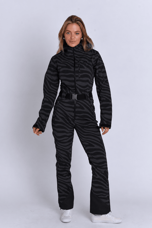 Chic Ski Suit - Black Tiger