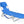 Ostrich The Original Chaise Lounge Facedown Beach Pool Tanning Chair, Ocean Blue