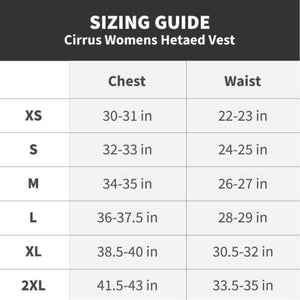 Cirrus Womens Heated Vest - TRAPSKI