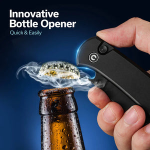 CIVIVI Qubit Button Lock & Thumb Stud Knife Aluminum Handle