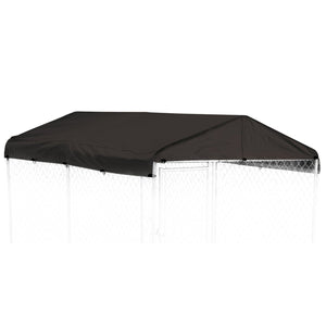 WeatherGuard CL-00301 5' x 10' Outdoor All Season Dog Kennel Waterproof Cover