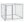 Lucky Dog 5' x 5' x 4' Heavy Duty Outdoor Chain Link Dog Kennel Enclosure