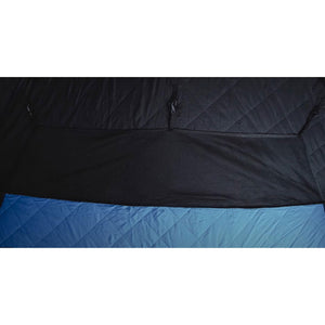CLAM C-560 Portable 7.5 Ft 4 Person Pop Up Ice Fishing Thermal Hub Shelter Tent