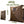 Clam Portable Outdoor Camping Canopy, Brown + Clam Quick Set Wind and Sun Panels