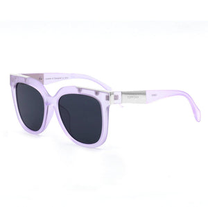 Coco - Lilac Wayfarer Sunglasses - TRAPSKI