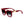Coco - Red Velvet Frame Black Lens Wayfarer Sunglasses - TRAPSKI