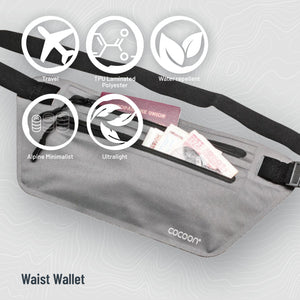 RFID Secret Waist Wallet