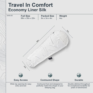 MummyLiner™ Economy Silk