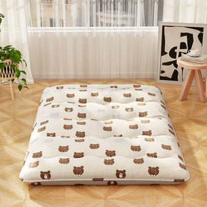 Foldable Futon Mattress with Washable Cover and Carry Bag for Camping
