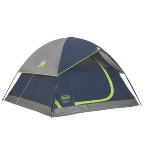 Coleman Sundome 4-Person Camping Tent - Navy - TRAPSKI