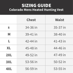 Colorado Men’s Heated Hunting Vest - Available in Mossy Oak® and Real Tree® - TRAPSKI