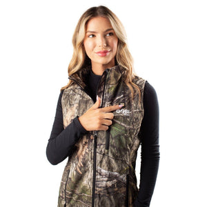 Colorado Women’s Heated Hunting Vest - Available in Mossy Oak® and Real Tree® - TRAPSKI
