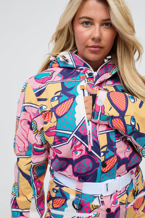 Comic Book Candy - Shaped Women's Ski Suit - TRAPSKI