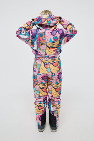 Comic Book Candy - Shaped Women's Ski Suit - TRAPSKI