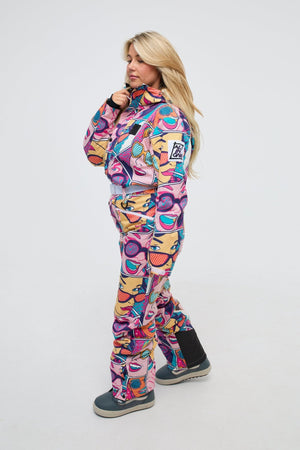 Comic Book Candy - Shaped Women's Ski Suit - TRAPSKI