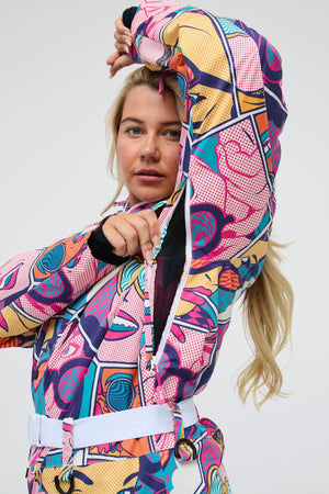 Comic Book Candy - Shaped Women's Ski Suit - TRAPSKI