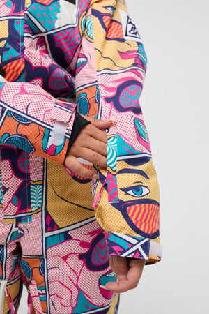Comic Book Candy Ski Suit - Women's - TRAPSKI