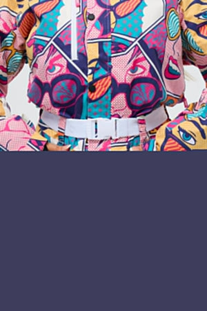 Comic Book Candy Ski Suit - Women's