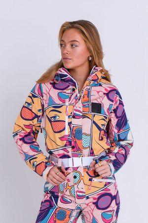 Comic Book Candy Ski Suit - Women's - TRAPSKI