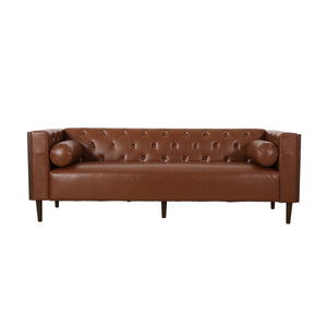 Contemporary 3 Seater Sofa with Tufted Design - Available in Multiple Colors