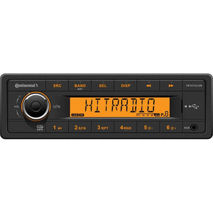 Continental Stereo w/AM/FM/USB - Harness Included - 12V - TRAPSKI