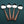 Copper Ridge Heart Coffee/Dessert Table Spoon 4 Pc. Set