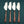 Copper Ridge Ratoncito Cheese Spreader/Knife 4 Pc. Set