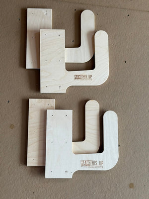 Wall-Mounted Cornhole Board Holder - TRAPSKI