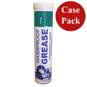 Corrosion Block High Performance Waterproof Grease - 14oz Cartridge - Non-Hazmat, Non-Flammable Non-Toxic *Case of 10* - TRAPSKI