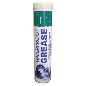Corrosion Block High Performance Waterproof Grease - 14oz Cartridge - Non-Hazmat, Non-Flammable Non-Toxic - TRAPSKI
