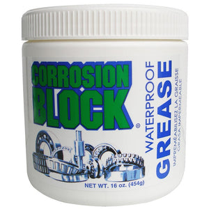 Corrosion Block High Performance Waterproof Grease - 16oz Tub - Non-Hazmat, Non-Flammable Non-Toxic - TRAPSKI