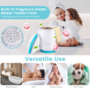 Countertop Towel Warmer Bucket with Auto Shut off