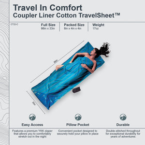 Coupler TravelSheet™ Cotton - TRAPSKI