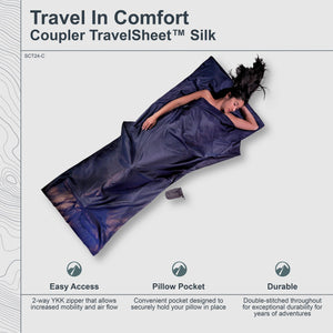 Coupler TravelSheet™ Silk / Cotton - TRAPSKI