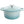 Crock-Pot 3 Quart Round Enamel Cast Iron Covered Dutch Oven Cooker, Aqua Blue