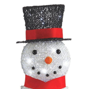 NOMA Snowman Christmas Display PreLit Bright LED Outdoor Holiday Lawn Decoration