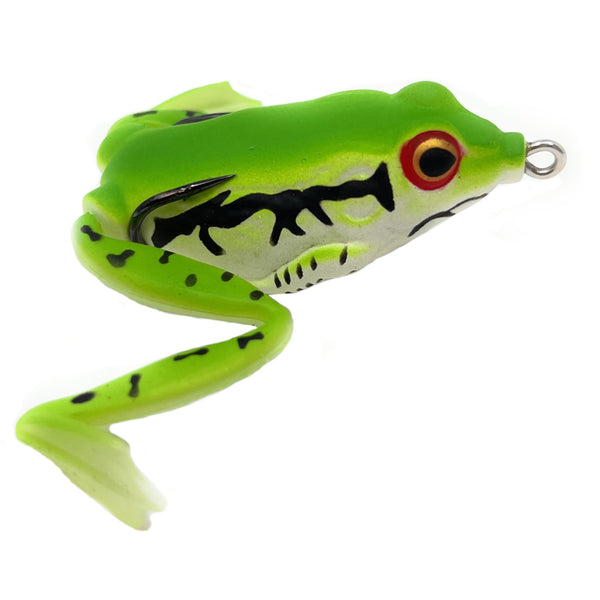 Reaction Tackle Swimming Legs 2.25" Hollow Body Frogs (2-Pack)