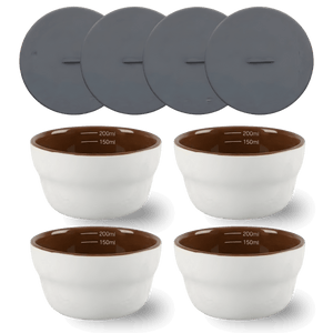 Professional Coffee Cupping Bowl Set (4-pack)
