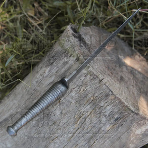 CUSTOM HANDMADE DAMASCUS STEEL DAGGER KNIFE 11" FULL TANG