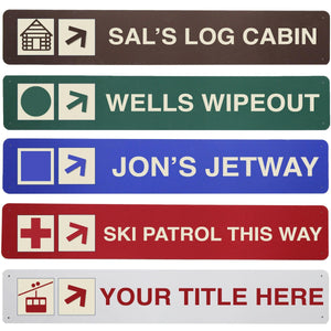 Custom Sign 24 x 4 Inches - TRAPSKI