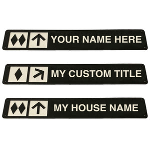 Custom Sign 24 x 4 Inches - TRAPSKI