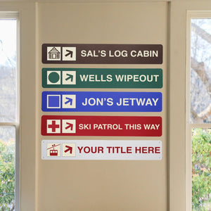 Custom Sign 36 X 6 Inches - TRAPSKI