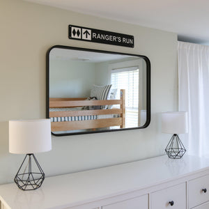 Trailhead Personalized or Custom Sign - indoor/outdoor - 36 X 6 Inches - TRAPSKI